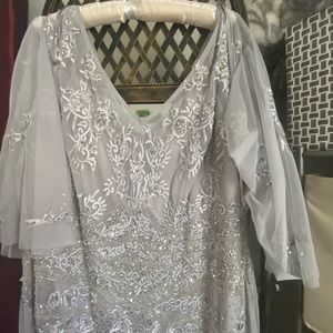 Adriana Papell sequence mother of the bride gown